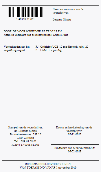 Papieren_voorschrift